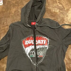 Ducati zip up hoodie